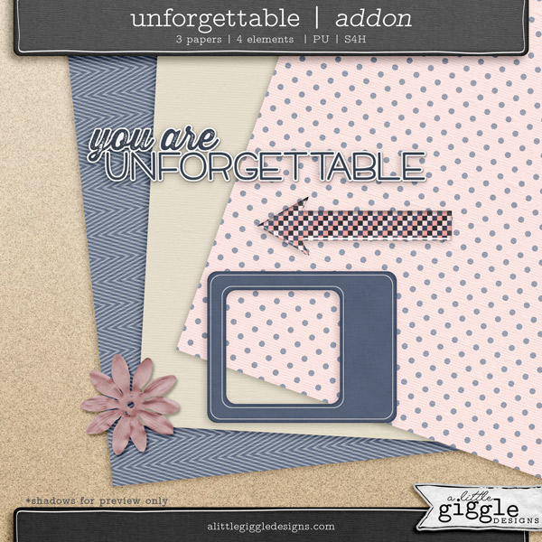 Unforgettable Mini Kit Freebie Download from A Little Giggle Designs